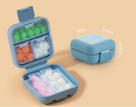 stognise-Pill boxes for personal use-BLUE