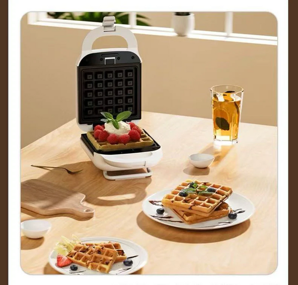 Mahugde  Electric waffle maker  Waffle irons, electric，Electric Non-Stick Belgian Waffle Maker Iron, Breakfast, Sandwiches, Snacks, Burgers and more
