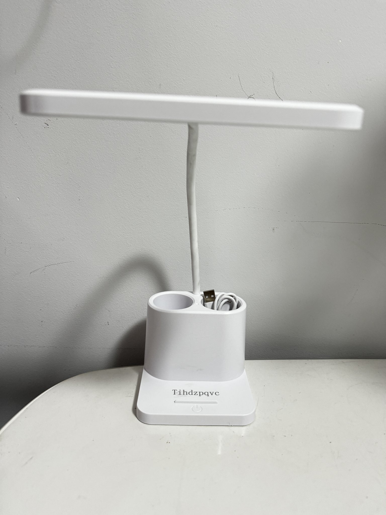 Tihdzpqvc  Lighting fixtures Home portable Charging version&White adjustable. Table lamp&Lighting for learning and office use