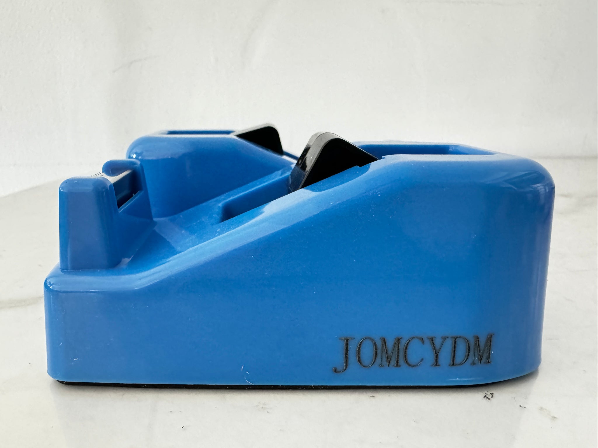 JOMCYDM Dispensers for adhesive tapes for stationery or household purposes(blue) Adhesive tape holder FOR Student stationery tape and tape dispenser. Hand tear adhesive tape paper and tape holder for sealing