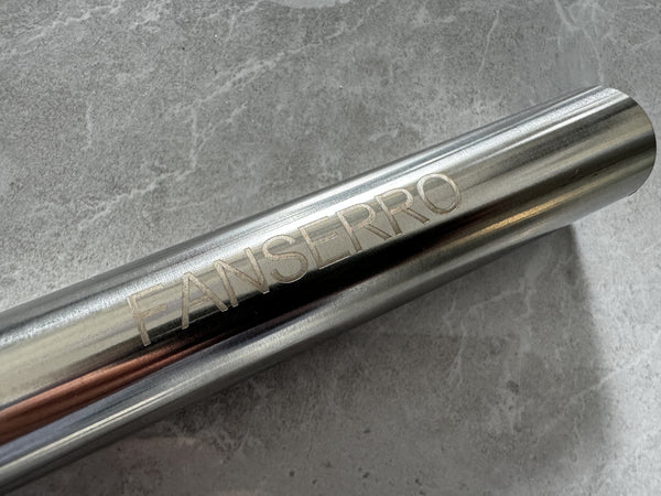 FANSERRO   Pipes of metal   Universal  Diameter 25MM * Thickness 1.5MM * Length 1M   Stainless steel pipe  Industrial building precision pipe（Adjustable length and cutting capability）