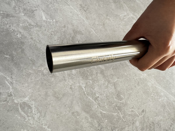 Fletxify    Pipes of metal   Universal  Diameter 25MM * Thickness 1.5MM * Length 1M   Stainless steel pipe  Industrial building precision pipe（Adjustable length and cutting capability）