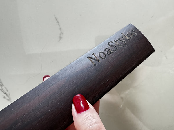 NoaStyke  Paperweights 30CM-Calligraphy paper press Chinese style&Redwood wood&School Supplies，writing brush characters with pressure strips