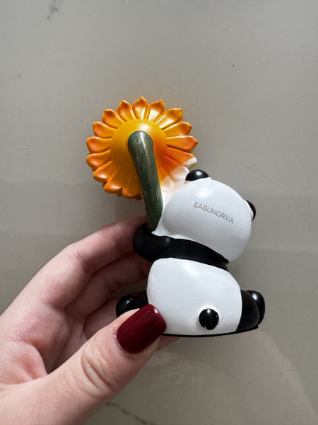 EASUNORVA  Ornaments of acrylic resins   Desktop ornament  Panda decorations Resin decoration  CUTE SMALL