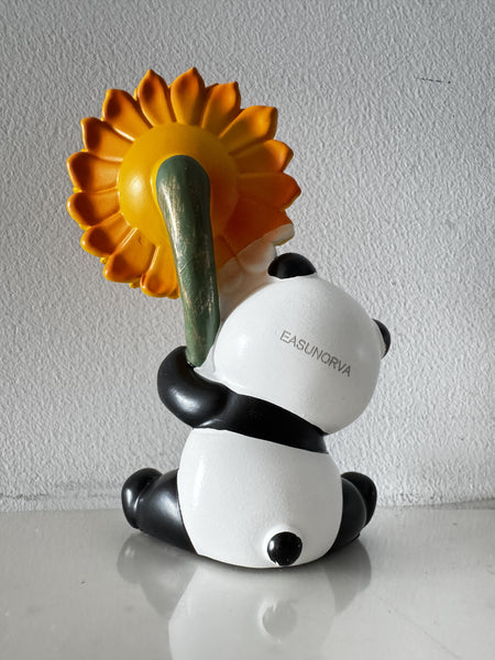 EASUNORVA  Ornaments of acrylic resins   Desktop ornament  Panda decorations Resin decoration  CUTE SMALL