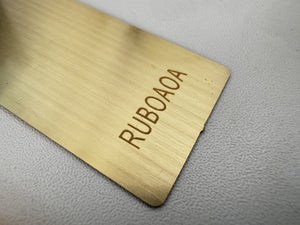 RUBOAOA  Bookmarks，Metal material  Exquisite and minimalist  Graduation souvenir