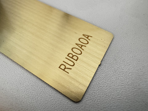 RUBOAOA  Bookmarks，Metal material  Exquisite and minimalist  Graduation souvenir