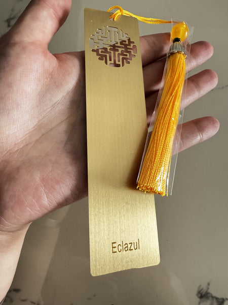 Eclazul Bookmarks  Metal material  Exquisite and minimalist  Graduation souvenir
