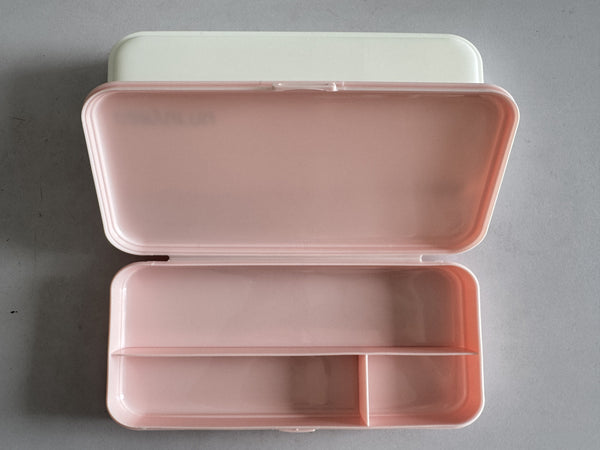 cawyurnu  Pen cases Macaron stationery box-Multi functional plastic pencil case. Waterproofing&Large capacity