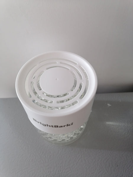 BrightBarki Air deodorizer，Unscented Household Odor Eliminator for Strong Odor, Deodorizer for Small Spaces Such as Cars, Shoe Cabinets, Closets, More Effective than Activated Carbon Bamboo Charcoals Air Purifying Bag