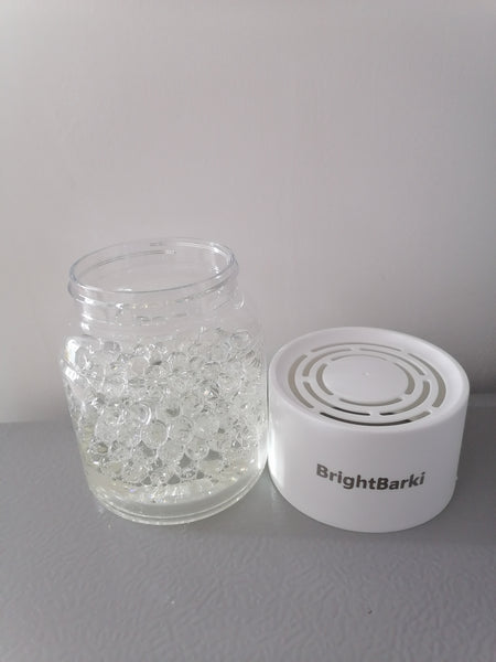 BrightBarki Air deodorizer，Unscented Household Odor Eliminator for Strong Odor, Deodorizer for Small Spaces Such as Cars, Shoe Cabinets, Closets, More Effective than Activated Carbon Bamboo Charcoals Air Purifying Bag