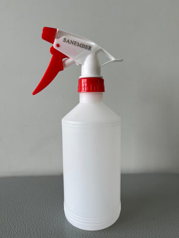 SANEMBER Empty Spray Bottle,Plastic Heavy Duty Refillable Spray Bottle,Heavy Duty Spraying Bottle  for Cleaning Solution Planting Pet