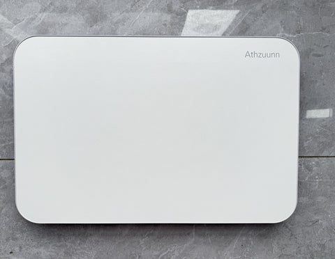 Athzuunn (WHITE）Foldable&portable-Study desk for writing, reading, learning, and working [120*40*75cm]