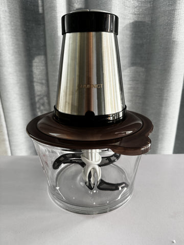 OMMUNICT   Power-operated meat grinders Electric kitchen mixers  Household electric small multifunctional fully automatic mixer  Crush the meat into pieces&Crush vegetables&Garlic puree machine blender&meat grinder