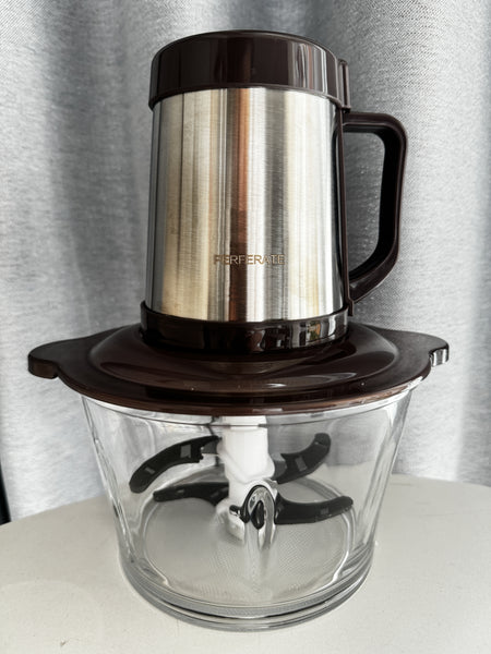 PERFERATE  Power-operated meat grinders Electric kitchen mixers  Household electric small multifunctional fully automatic mixer  Crush the meat into pieces&Crush vegetables&Garlic puree machine blender&meat grinder