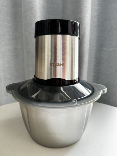 SOKDNHF   Power-operated meat grinders Electric kitchen mixers  Household electric small multifunctional fully automatic mixer  Crush the meat into pieces&Crush vegetables&Garlic puree machine blender&meat grinder