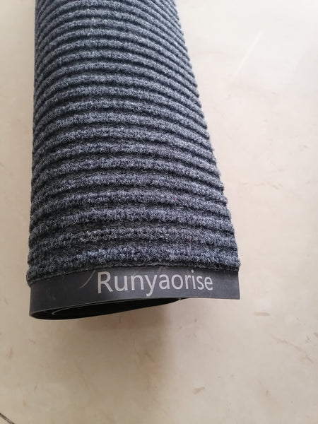 Runyaorise Carpets，Non-Slip Machine Washable Entry Rug, Shoe Scraper, Dog Door Mat, Super Absorbent Welcome Mat for Front & Back Door, Muddy Wet Shoes & Paws