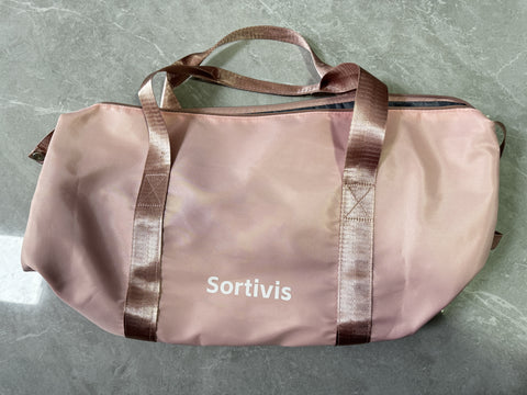 Sortivis  Travelling bags Handbags high-capacity（pink）Storage bag handbag For sports and fitness purposes