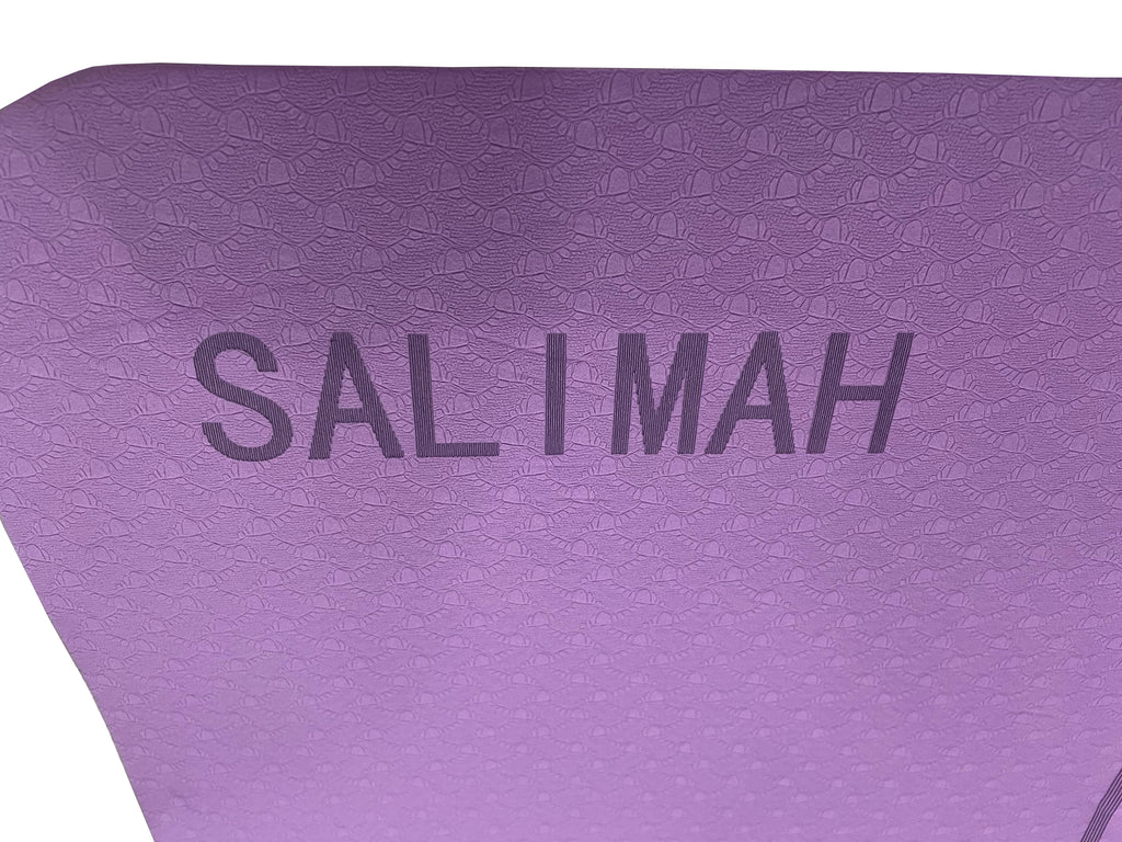 SALIMAH Thick Yoga Mat Fitness & Exercise Mat with Easy-Cinch Yoga Mat –  livspaceusa