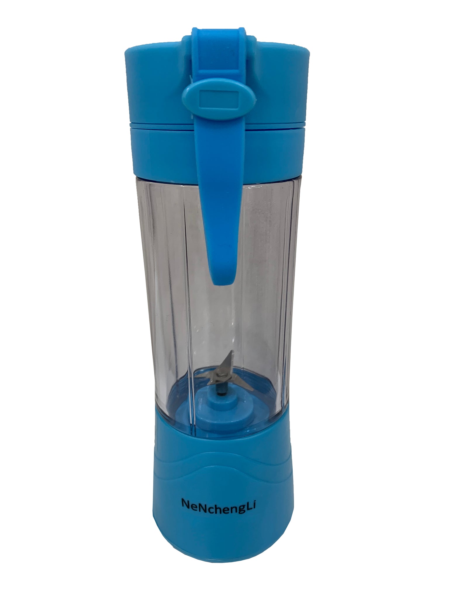 Personal Smoothie Blender Mini Portable Travel Juicer Cup, USB Rechargeable  Blender, Blue